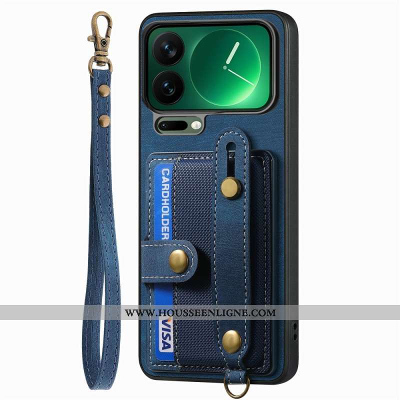 Coque Xiaomi 17 Pro Max Porte-Cartes et Béquille