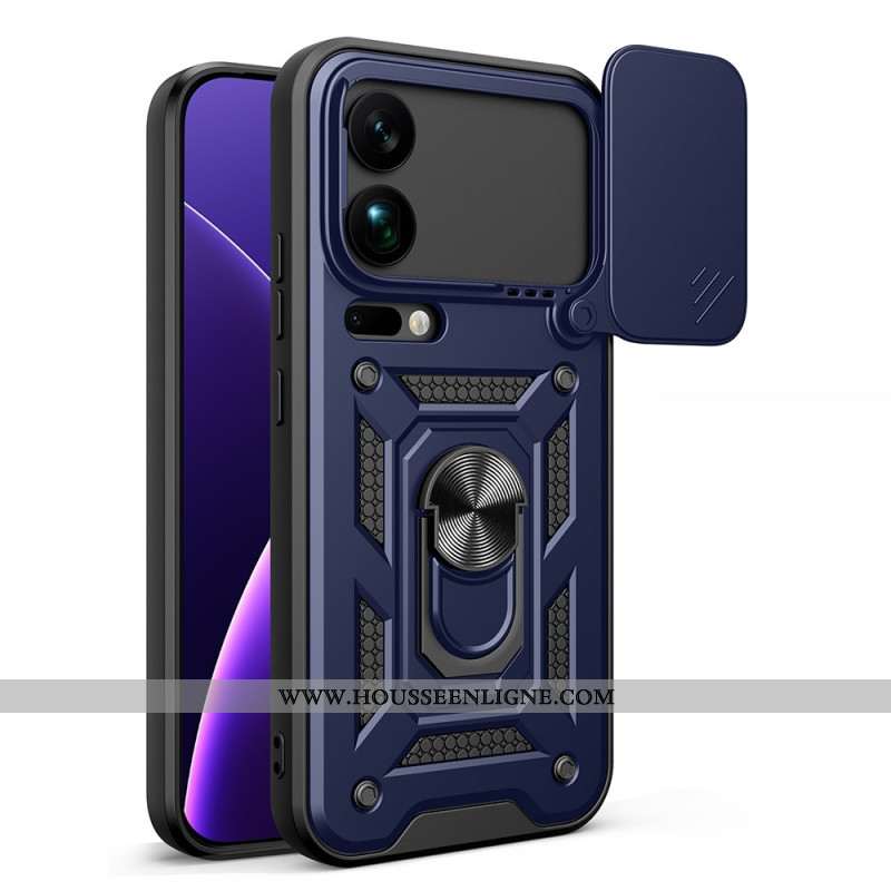 Coque Xiaomi 17 Pro Max Protection Caméra Coulissante et Support