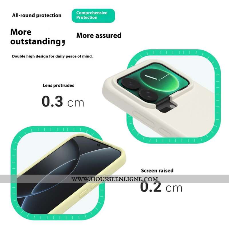 Coque Xiaomi 17 Pro Max Silicone Liquide