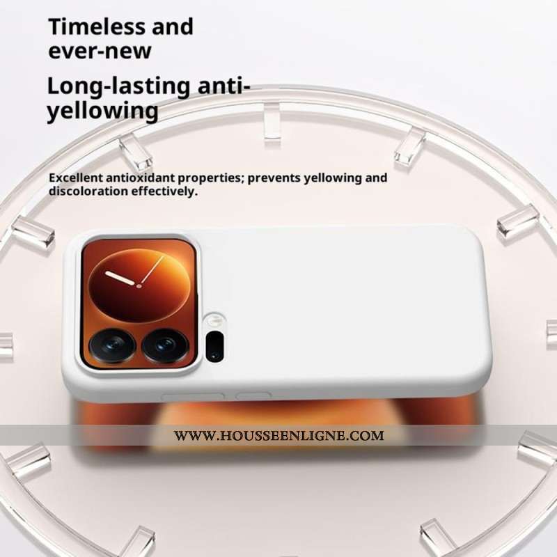 Coque Xiaomi 17 Pro Max Silicone Liquide