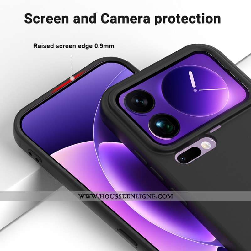 Coque Xiaomi 17 Pro Max Silicone Liquide à Lanière