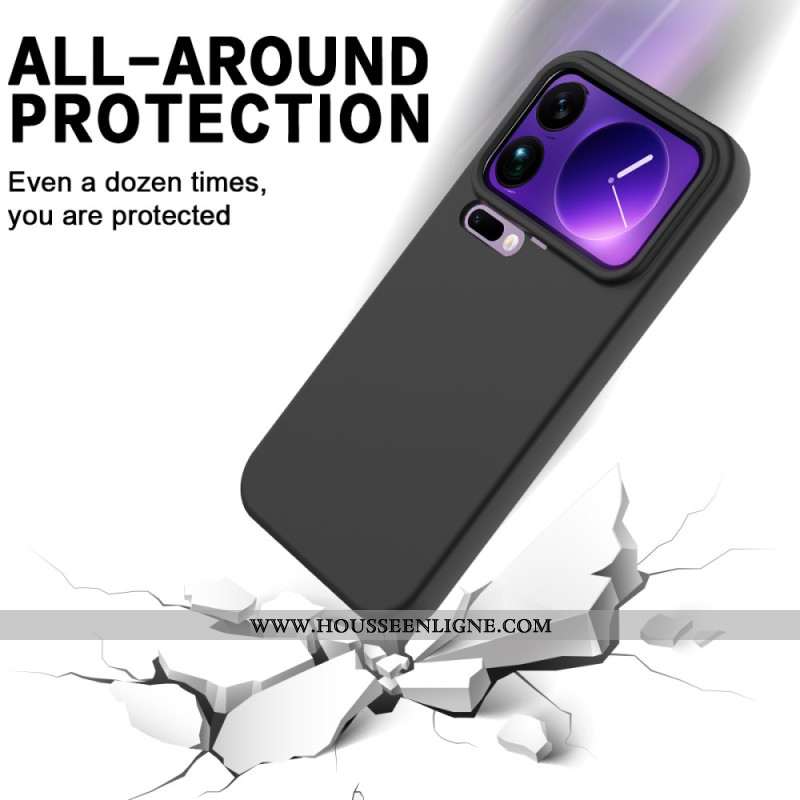 Coque Xiaomi 17 Pro Max Silicone Liquide à Lanière