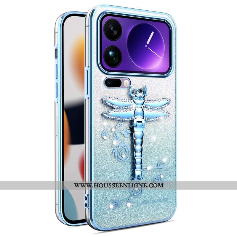 Coque Xiaomi 17 Pro Max Support Libellule KADEM