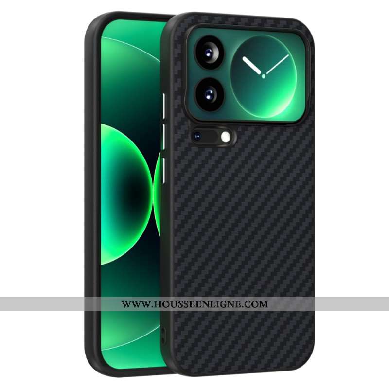 Coque Xiaomi 17 Pro Max Texture Fibre de Carbone ABEEL
