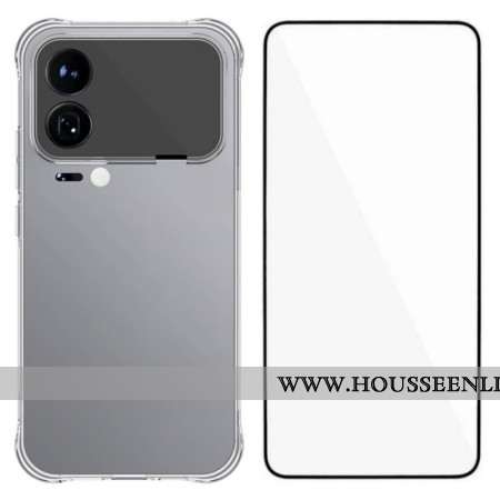 Coque Xiaomi 17 Pro Max Transparente Renforcée avec Protection Écran