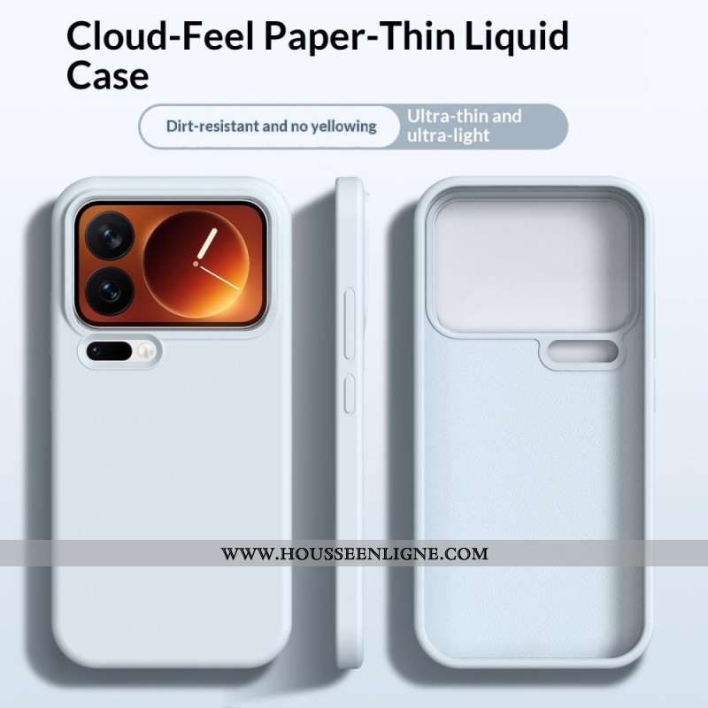 Coque Xiaomi 17 Pro Max Ultra Fine et Bouton Tactile Caméra