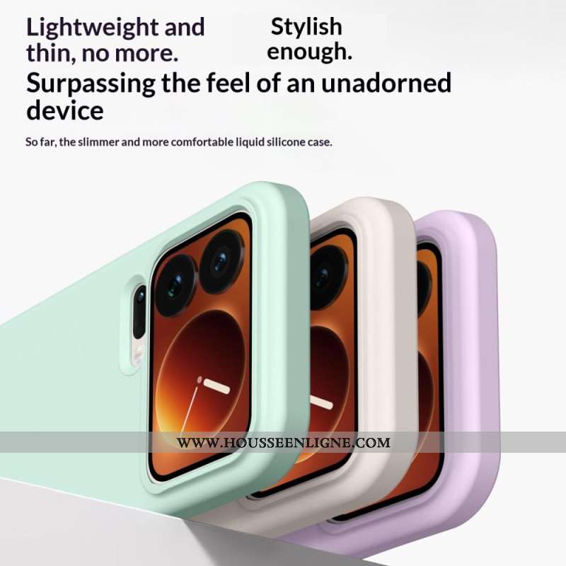 Coque Xiaomi 17 Pro Max Ultra Fine et Bouton Tactile Caméra