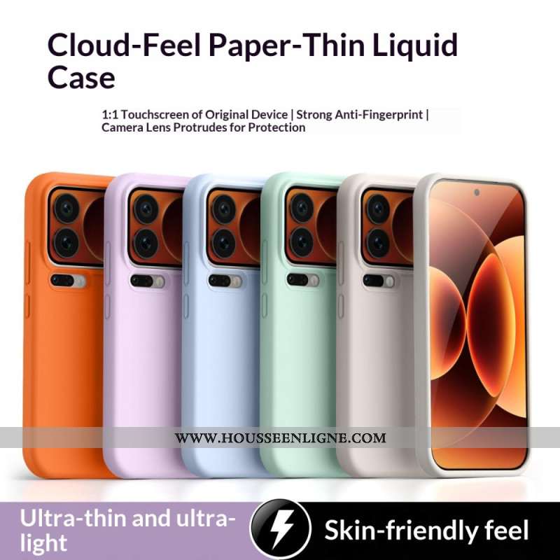 Coque Xiaomi 17 Pro Max Ultra Fine et Bouton Tactile Caméra