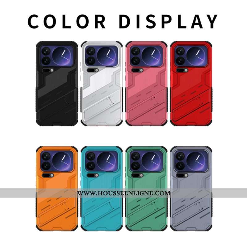 Coque Xiaomi 17 Pro Max Ultra Résistante et Support Intégré