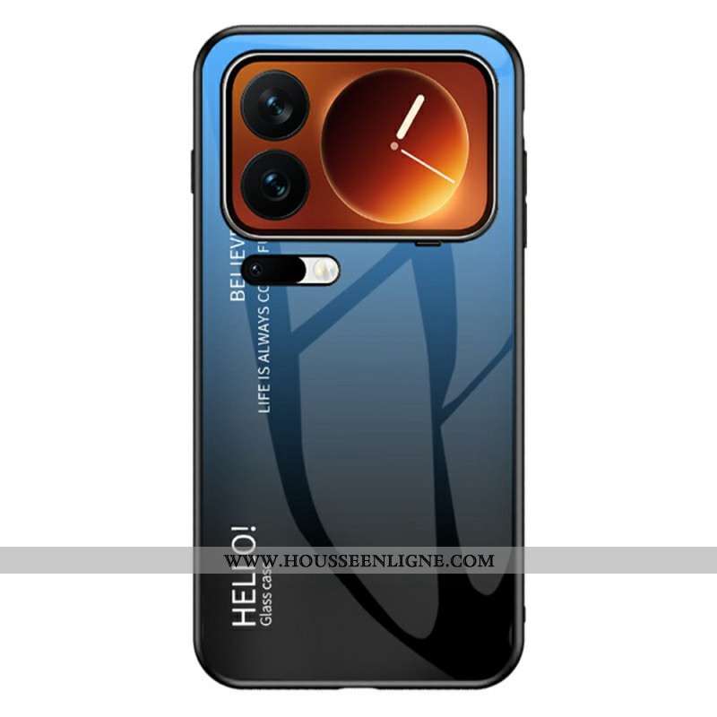 Coque Xiaomi 17 Pro Max Verre Trempé Hello