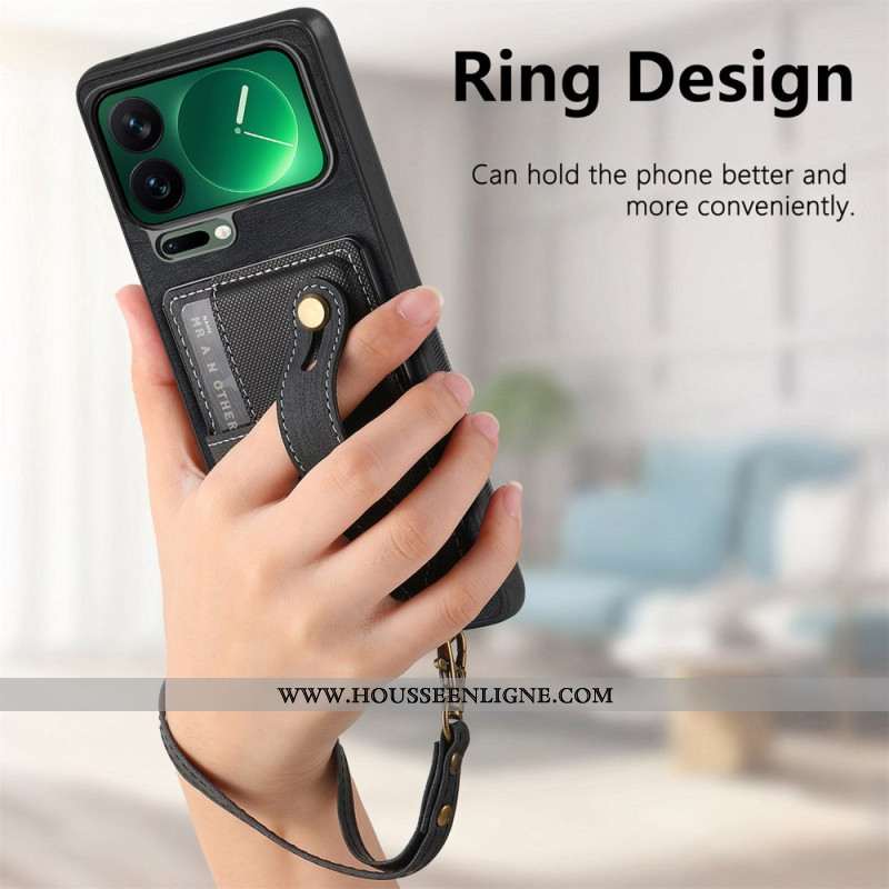 Coque Xiaomi 17 Pro Porte-Cartes et Lnaière