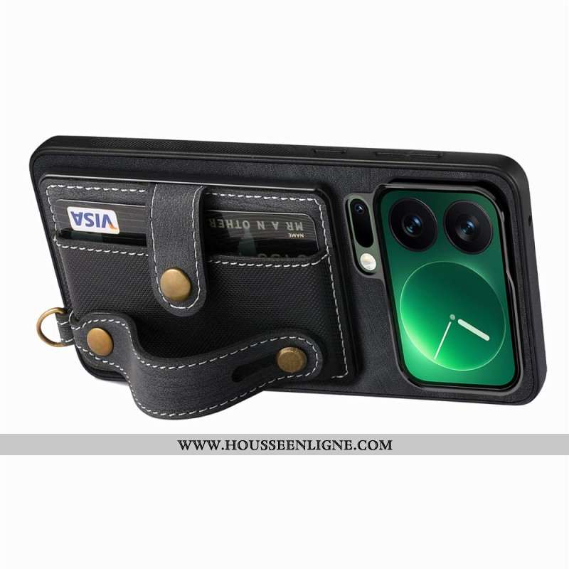 Coque Xiaomi 17 Pro Porte-Cartes et Lnaière