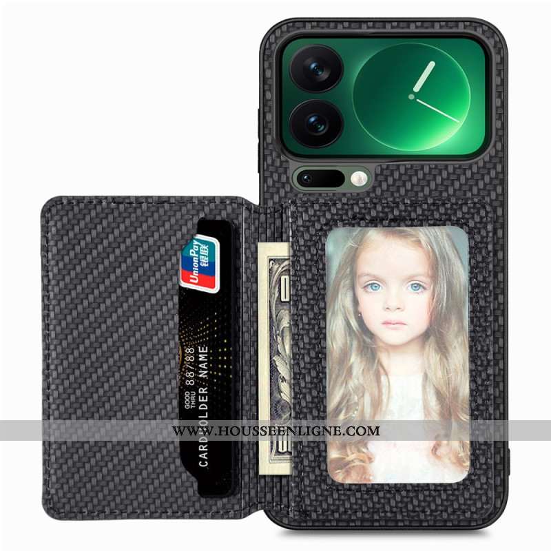 Coque Xiaomi 17 Pro Protection RFID et Porte-Cartes Magnétique