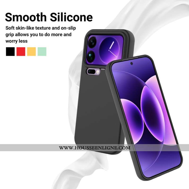 Coque Xiaomi 17 Pro Silicone Liquide à Lanière