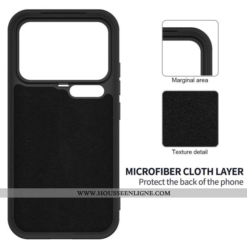 Coque Xiaomi 17 Pro Silicone Liquide à Lanière