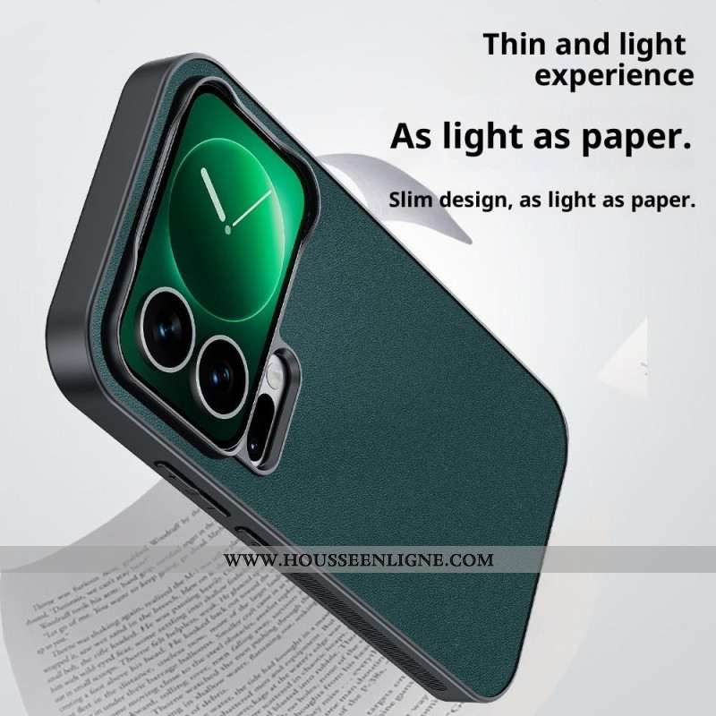 Coque Xiaomi 17 Pro Simili Cuir