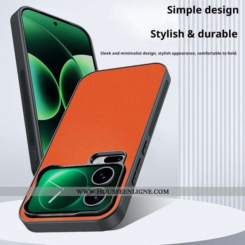 Coque Xiaomi 17 Pro Simili Cuir