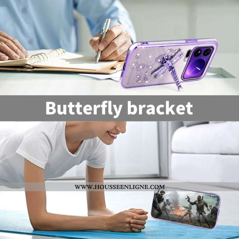 Coque Xiaomi 17 Pro Support Libellule