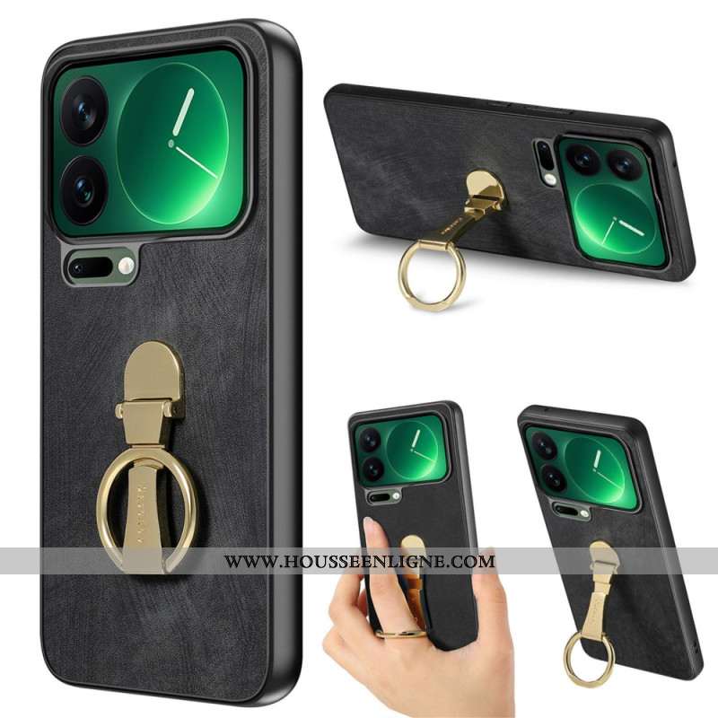 Coque Xiaomi 17 Pro Support Pliable et Texture Rétro CASENEO