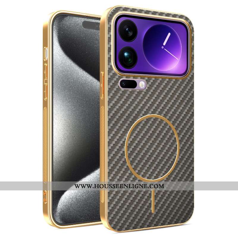 Coque Xiaomi 17 Pro Texture Fibre Carbone