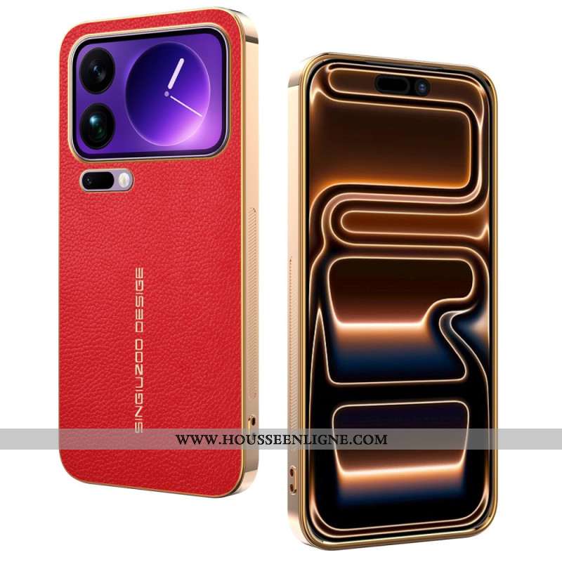 Coque Xiaomi 17 Pro Texture Litchi Anti-Rayures