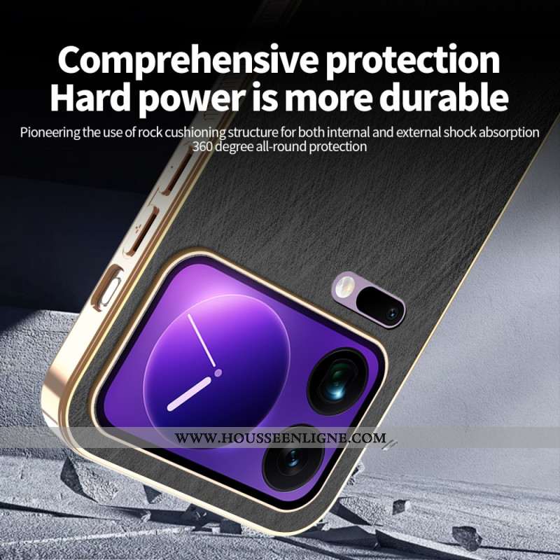 Coque Xiaomi 17 Pro Texture Soie KADEM