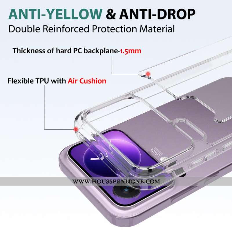 Coque Xiaomi 17 Pro Transparente