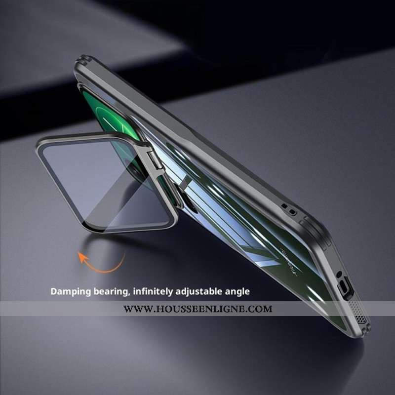 Coque Xiaomi 17 Pro Transparente Support Intégré et Protection Caméra