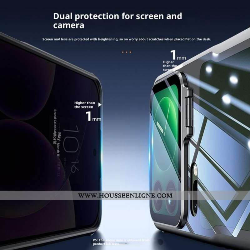 Coque Xiaomi 17 Pro Transparente Support Intégré et Protection Caméra