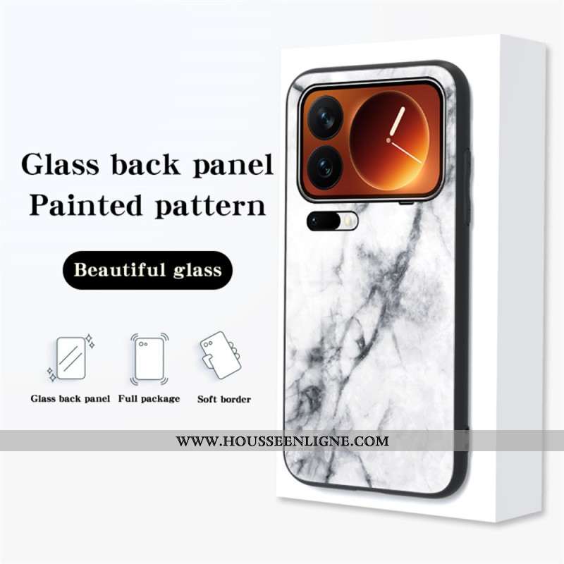 Coque Xiaomi 17 Pro Verre Trempé Motif Marbre