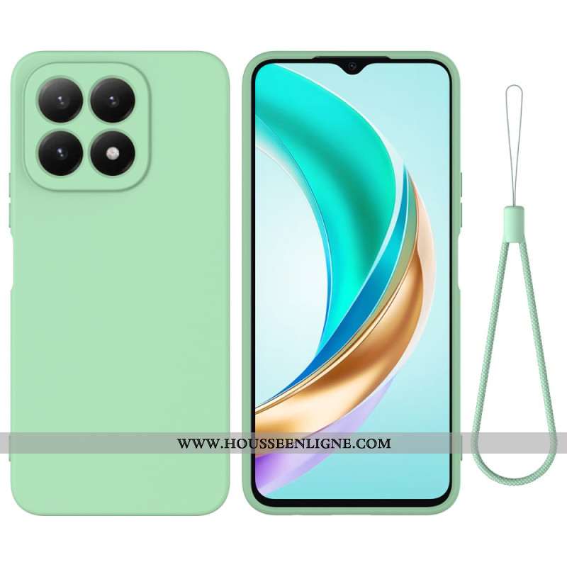 Coque Xiaomi 17 Silicone Liquide à Lanière