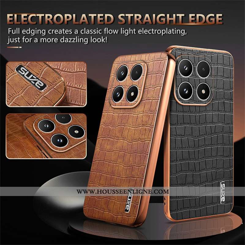 Coque Xiaomi 17 Texture Crocodile AZNS