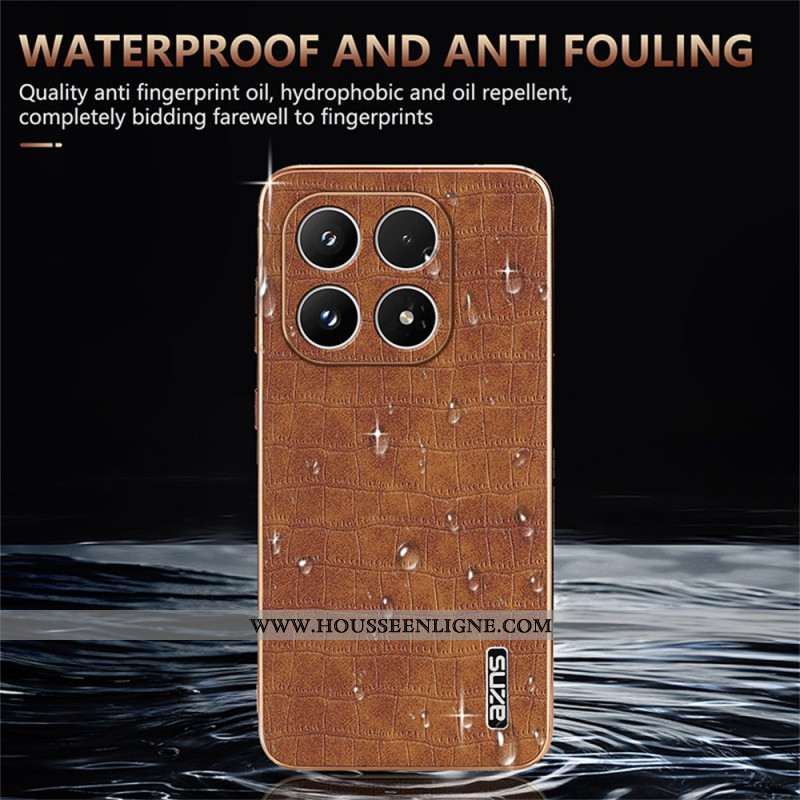 Coque Xiaomi 17 Texture Crocodile AZNS