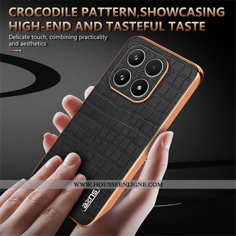 Coque Xiaomi 17 Texture Crocodile AZNS