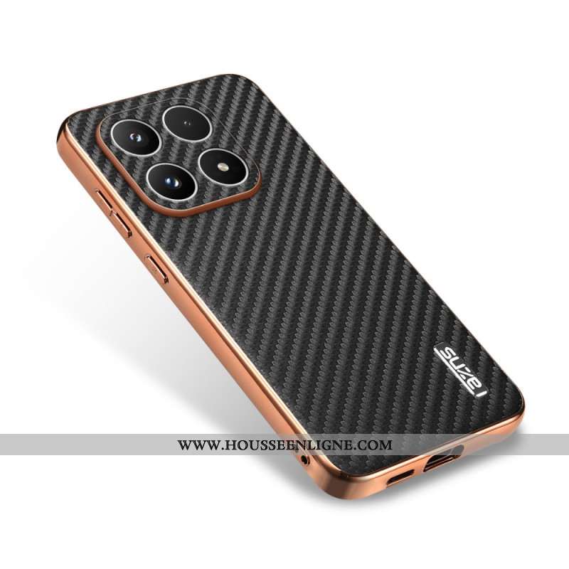 Coque Xiaomi 17 Texture Fibre de Carbone AZNS