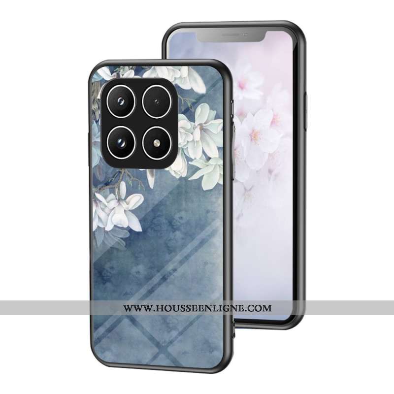 Coque Xiaomi 17 Verre Trempé Motif Floral