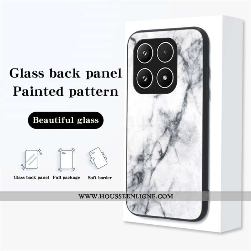 Coque Xiaomi 17 Verre Trempé Motif Marbre
