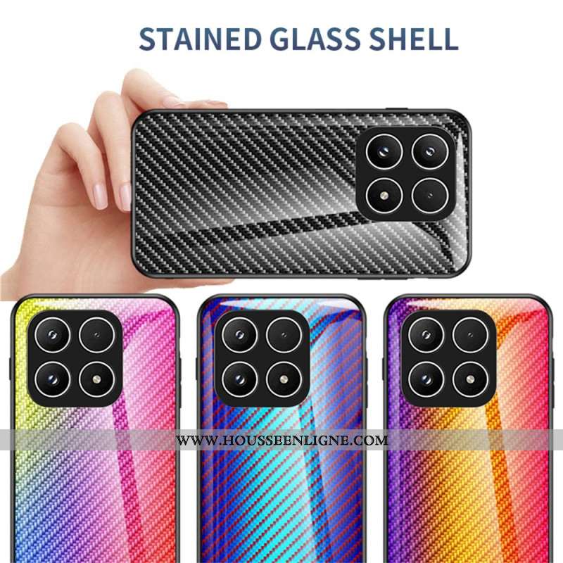 Coque Xiaomi 17 en Verre Trempé et Fibre Carbone