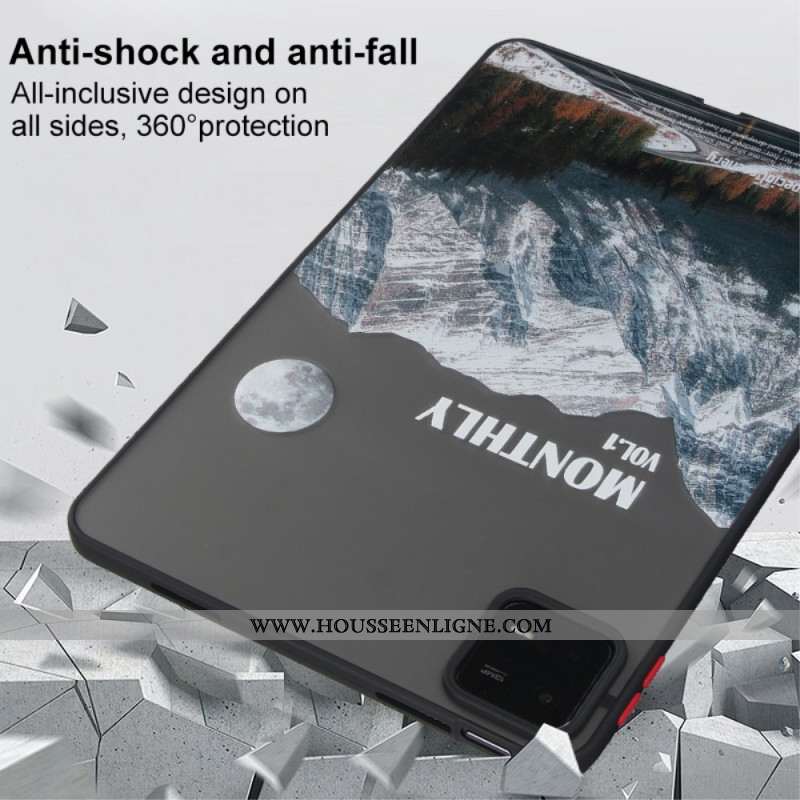 Coque Xiaomi Pad 6 / 6 Pro Montagne Enneigée et l'Autoroute