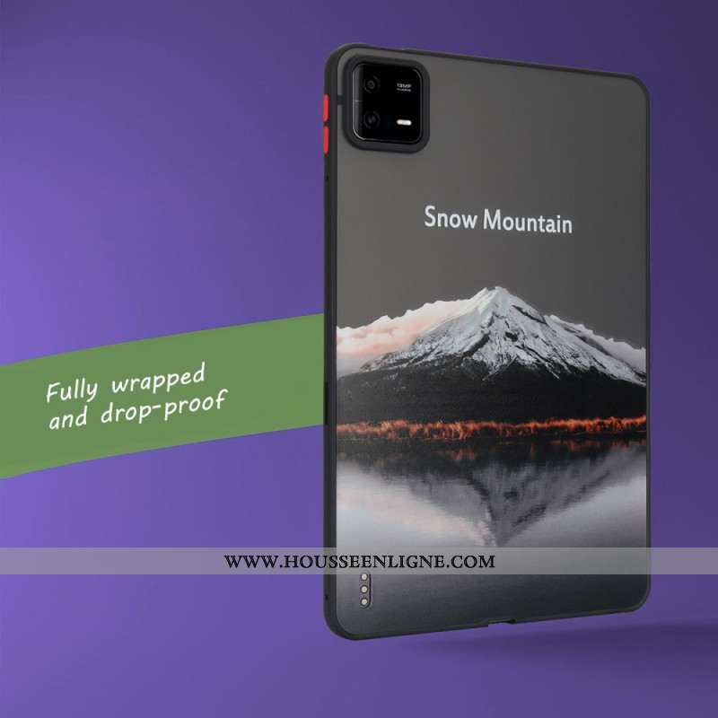 Coque Xiaomi Pad 6 / 6 Pro Montagne de neige