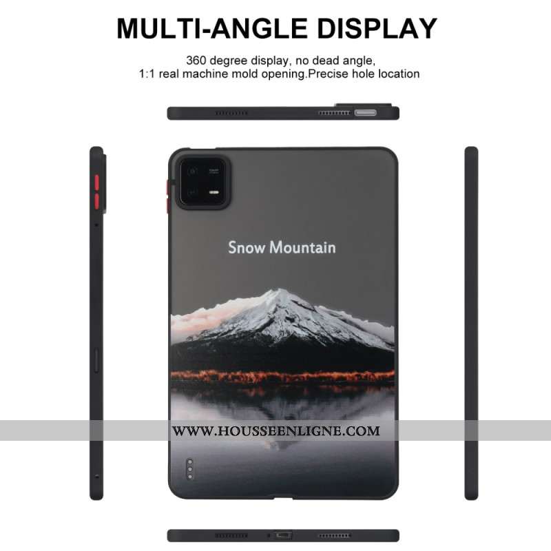 Coque Xiaomi Pad 6 / 6 Pro Montagne de neige