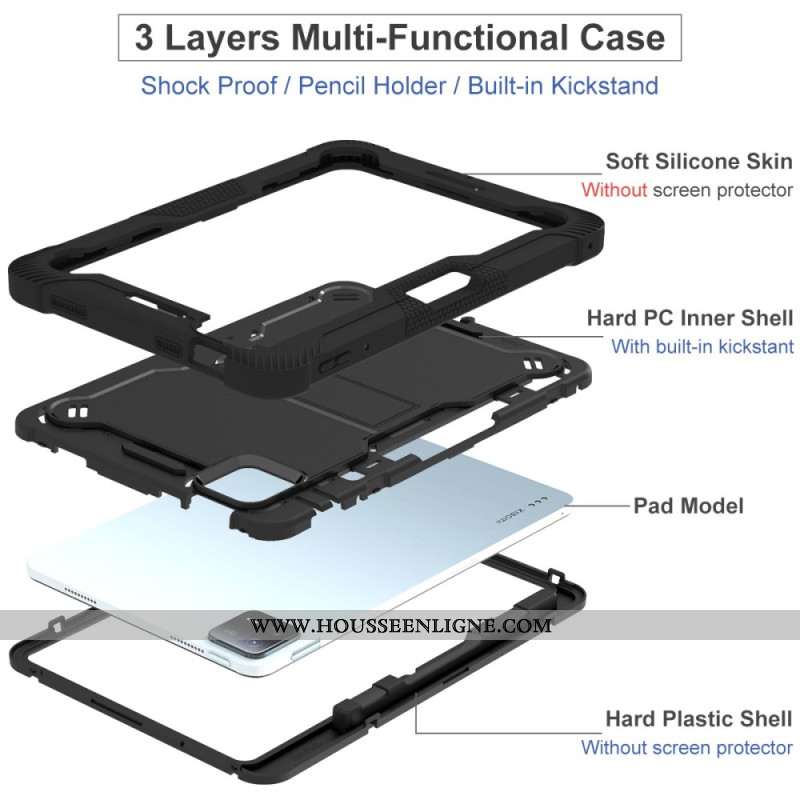 Coque Xiaomi Pad 6 / 6 Pro Robuste avec Support