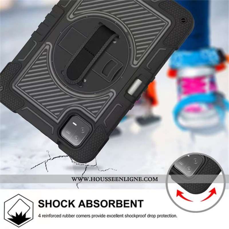 Coque Xiaomi Pad 6 / 6 Pro Ultra Résistante avec Bandoulière