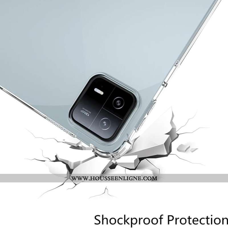 Coque Xiaomi Pad 6 / Pad 6 Pro Transparente et Protection Écran en Verre Trempé