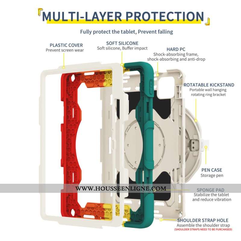 Coque Xiaomi Pad 6 Protection Rotative à 360º