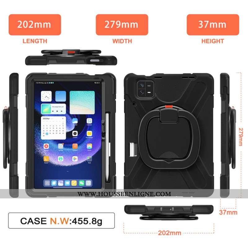 Coque Xiaomi Pad 6 Support Rotatif et Bandoulière
