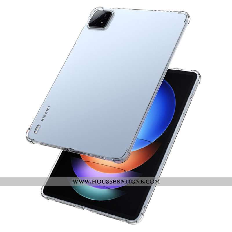 Coque Xiaomi Pad 6S Pro Transparente Coins Renforcés