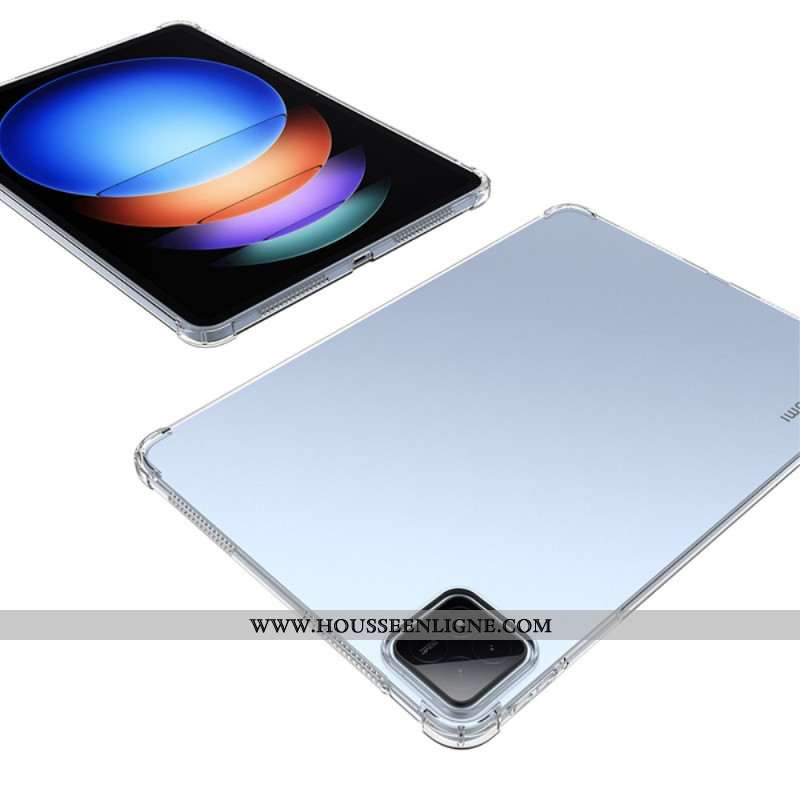 Coque Xiaomi Pad 6S Pro Transparente Coins Renforcés