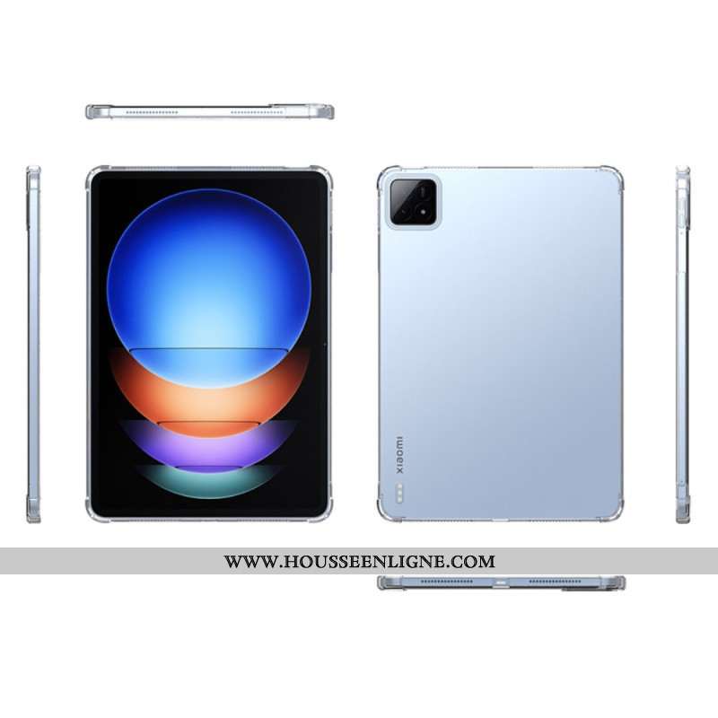 Coque Xiaomi Pad 6S Pro Transparente Coins Renforcés