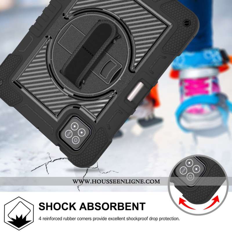 Coque Xiaomi Pad 7 / 7 Pro Ultra Résistante avec Support et Bandoulière